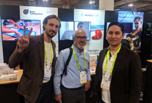 Leigh Christie with Waverly Labs at CES 2019